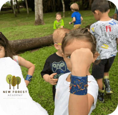 Creamos pulseras de la amistad utilizando materiales naturales.